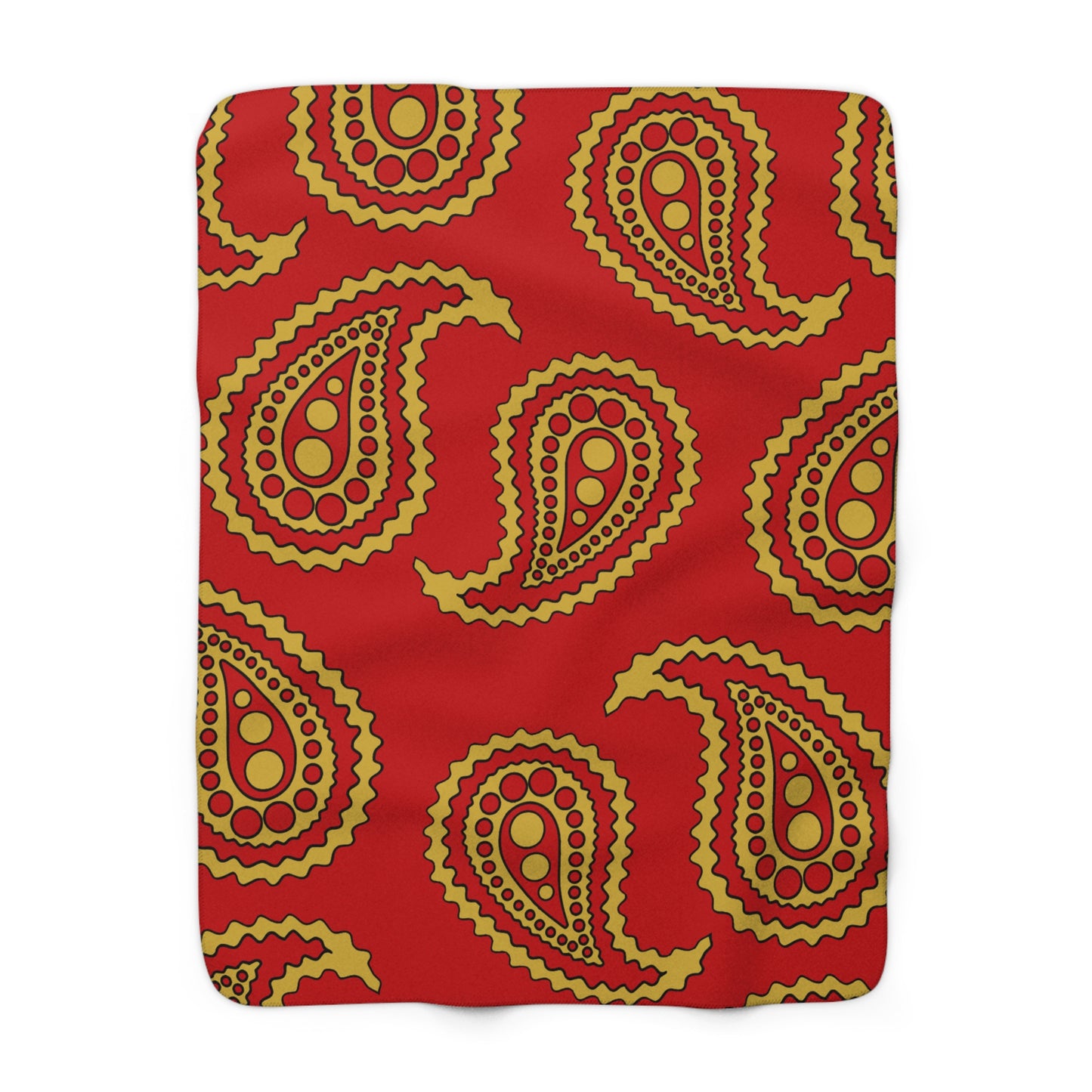 Montenegro Retro Paisley Blanket Throw