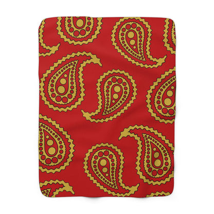 Montenegro Retro Paisley Blanket Throw