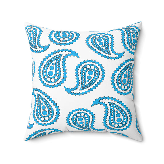 San Marino Retro Paisley Cushion Pillow