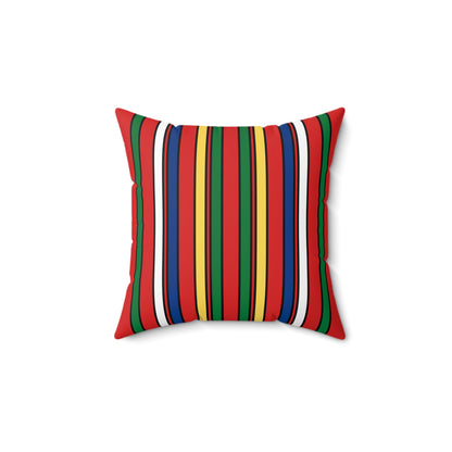 Seychelles Retro Stripes Cushion Pillow