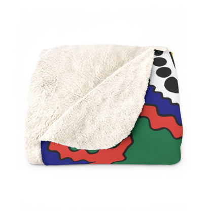 South Africa Retro Paisley Blanket Throw