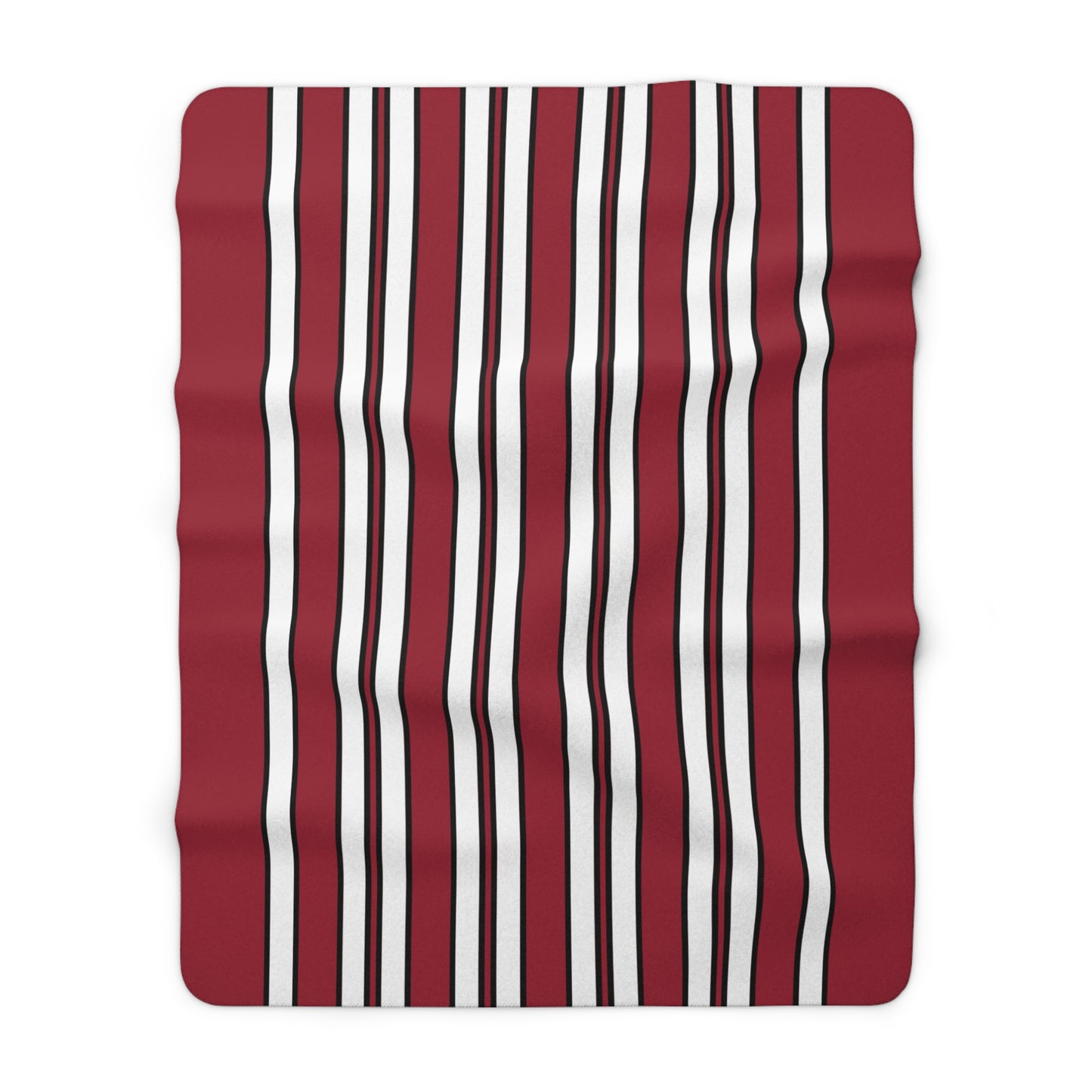 Latvia Retro Stripes Blanket Throw