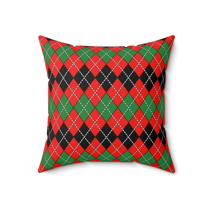 Malawi Retro Argyle Cushion Pillow