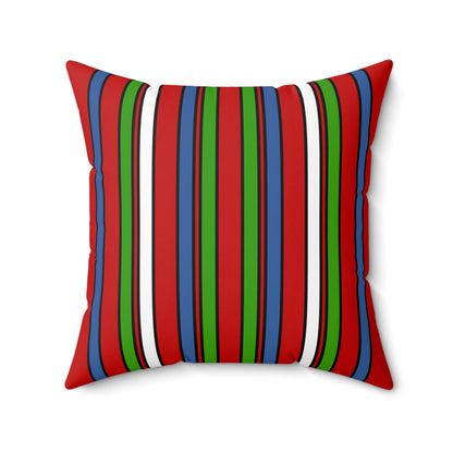 Namibia Retro Stripes Cushion Pillow