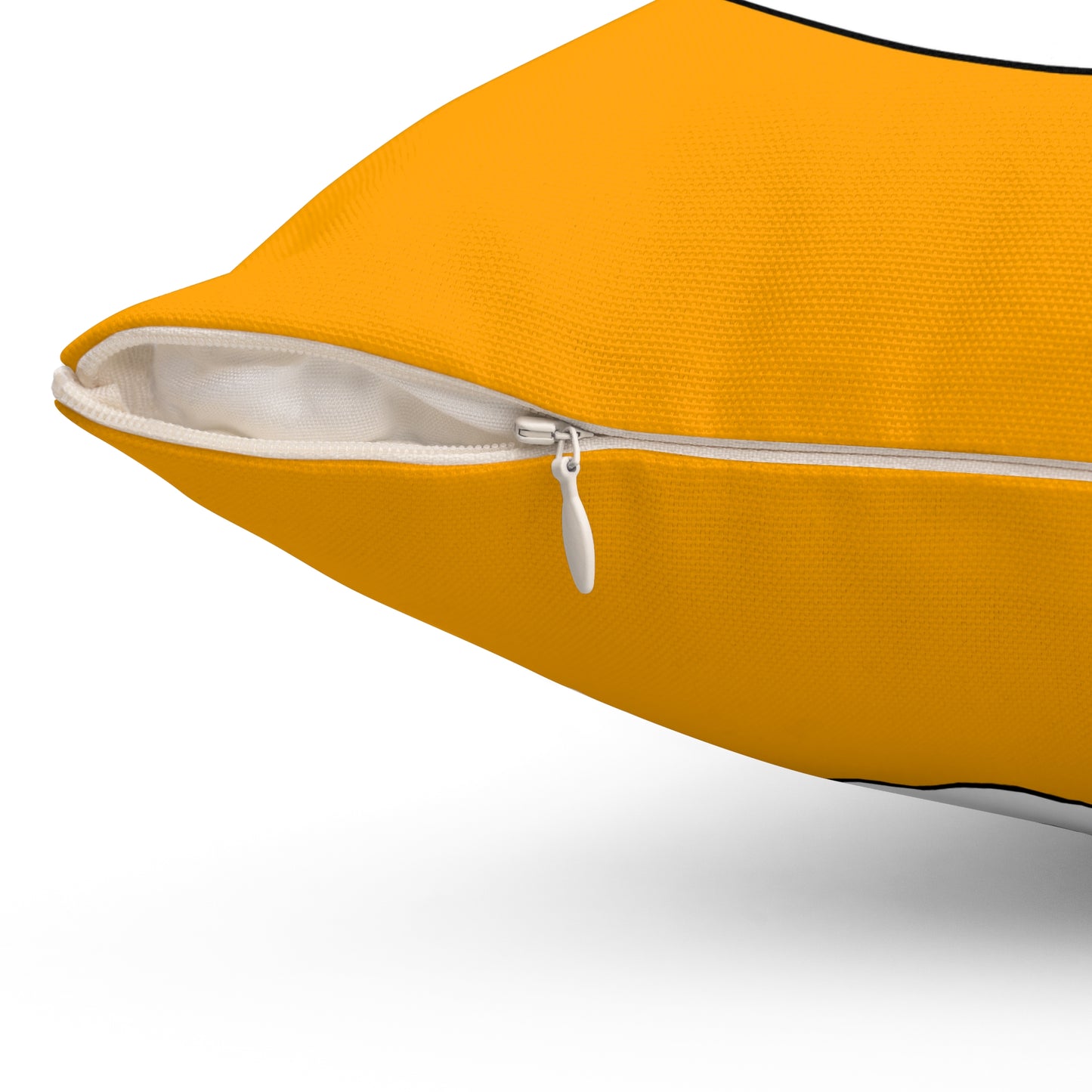 Orange, White Retro Target Cushion Pillow