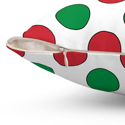 Italy Retro Polka Dots Cushion Pillow