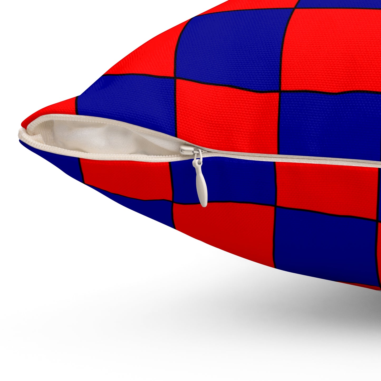 Taiwan Retro Check Cushion Pillow