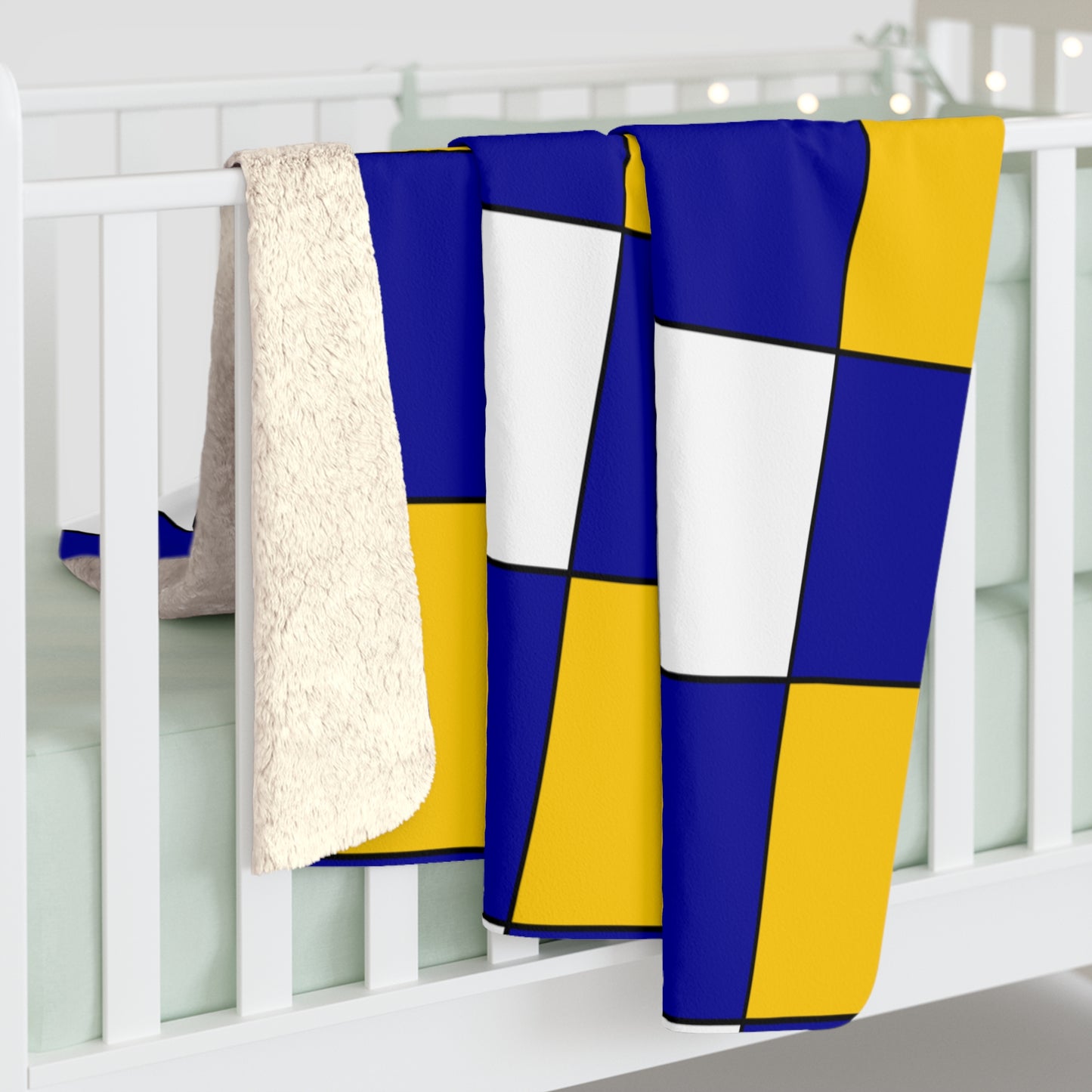 Bosnia And Herzegovina Retro Check Blanket Throw