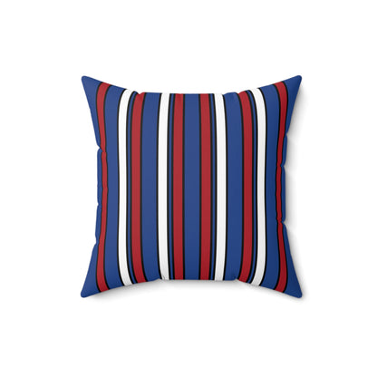 Caribbean Netherlands Retro Stripes Cushion Pillow