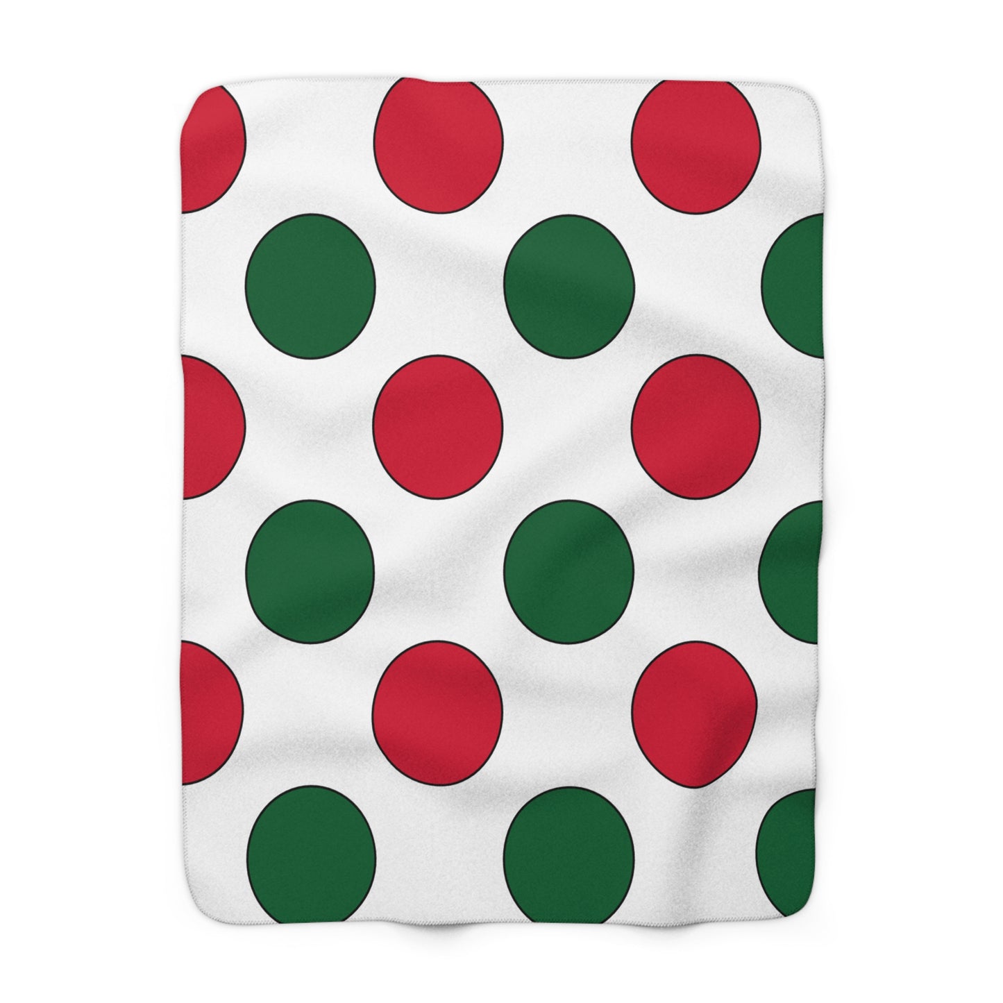 Algeria Retro Polka Dots Blanket Throw