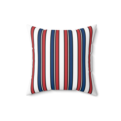 Serbia Retro Stripes Cushion Pillow