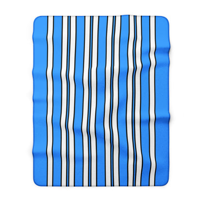 Somalia Retro Stripes Blanket Throw