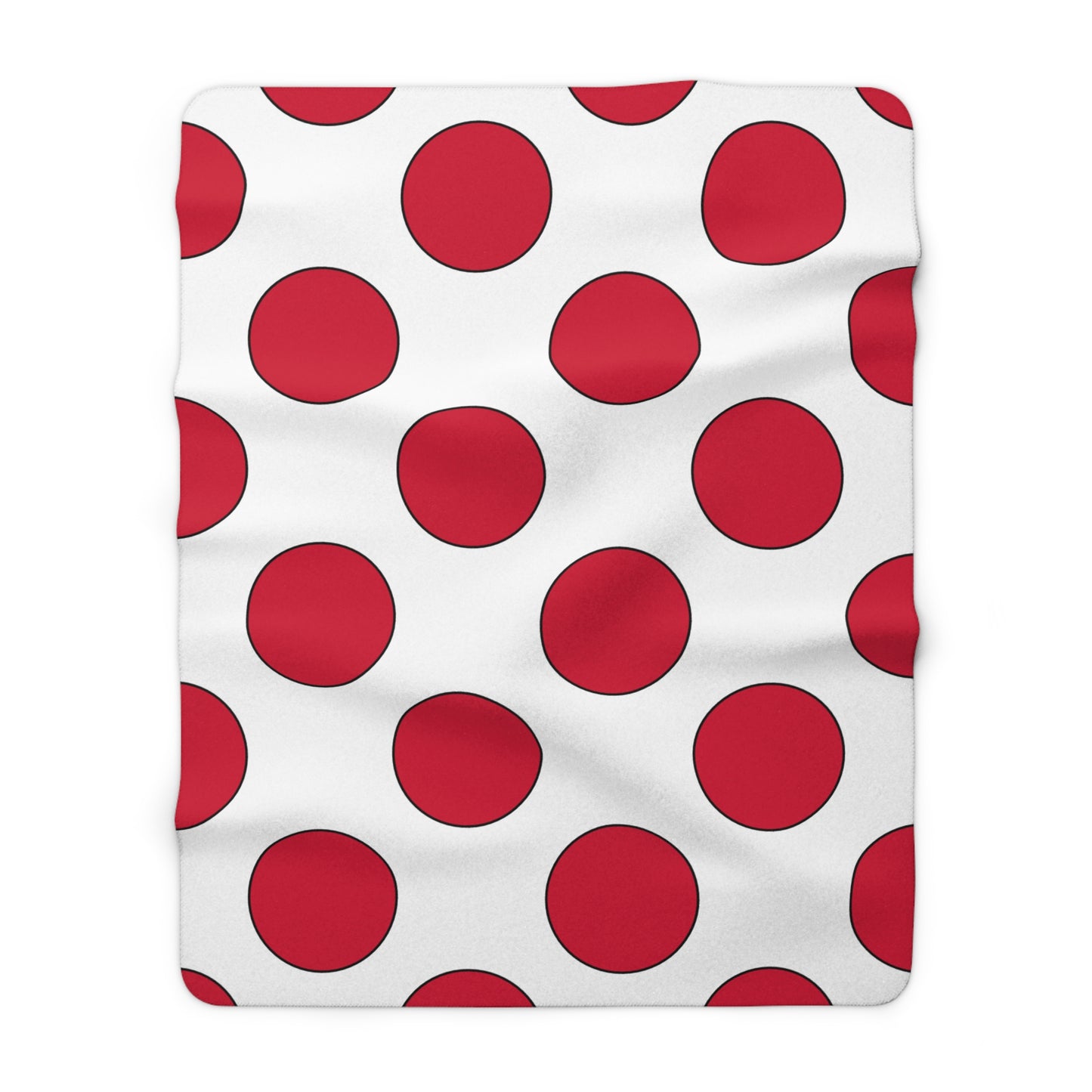 Greenland Retro Polka Dots Blanket Throw