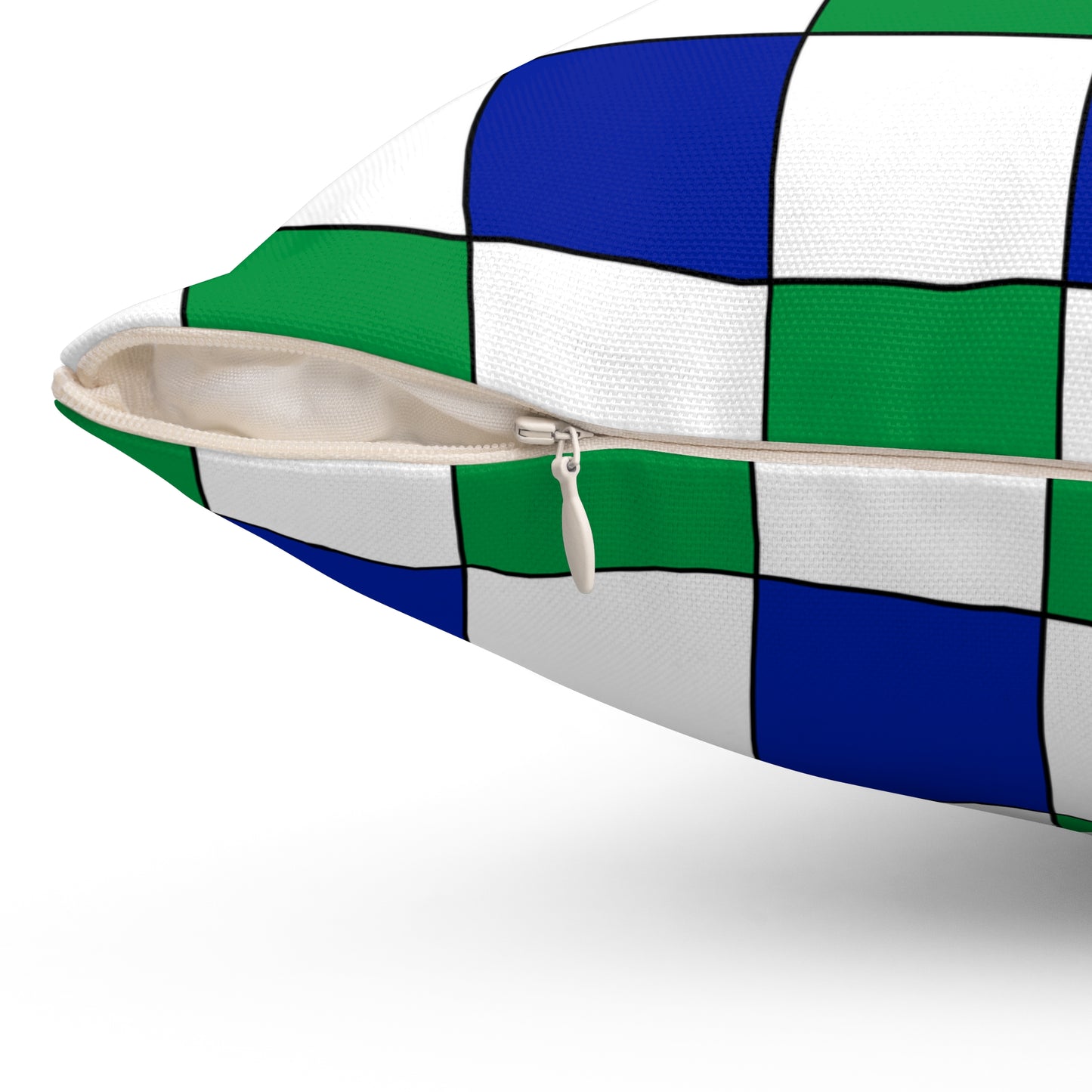 Lesotho Retro Check Cushion Pillow