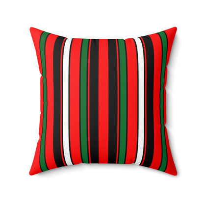 United Arab Emirates Retro Stripes Cushion Pillow