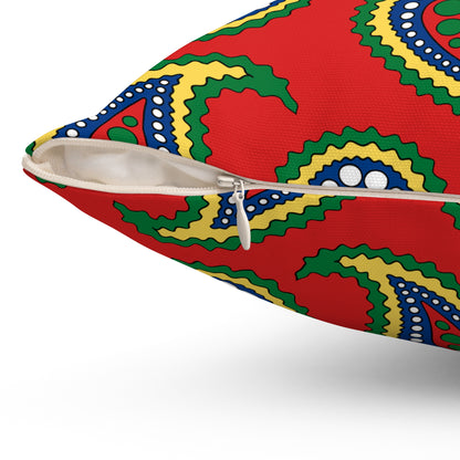 Seychelles Retro Paisley Cushion Pillow