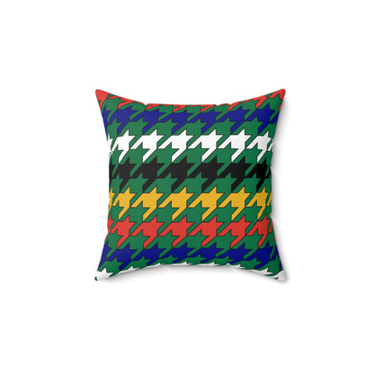 South Africa Retro Houndstooth Cushion Pillow