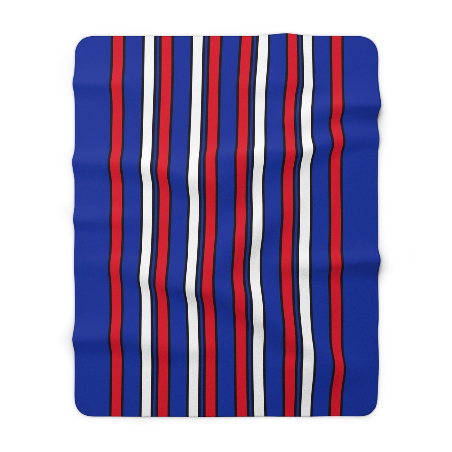 Cambodia Retro Stripes Blanket Throw