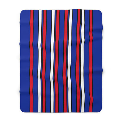Cambodia Retro Stripes Blanket Throw