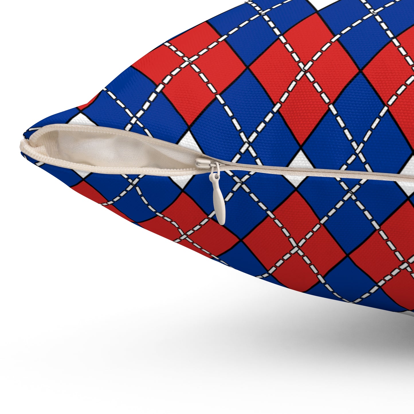 Iceland Retro Argyle Cushion Pillow