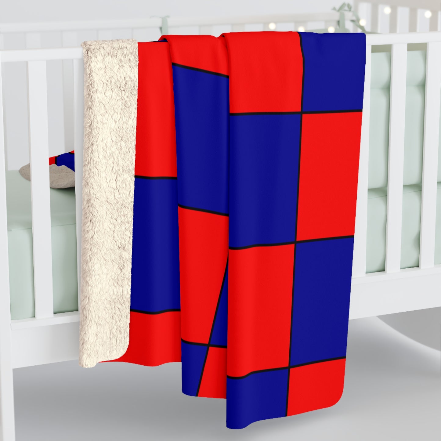 Taiwan Retro Check Blanket Throw