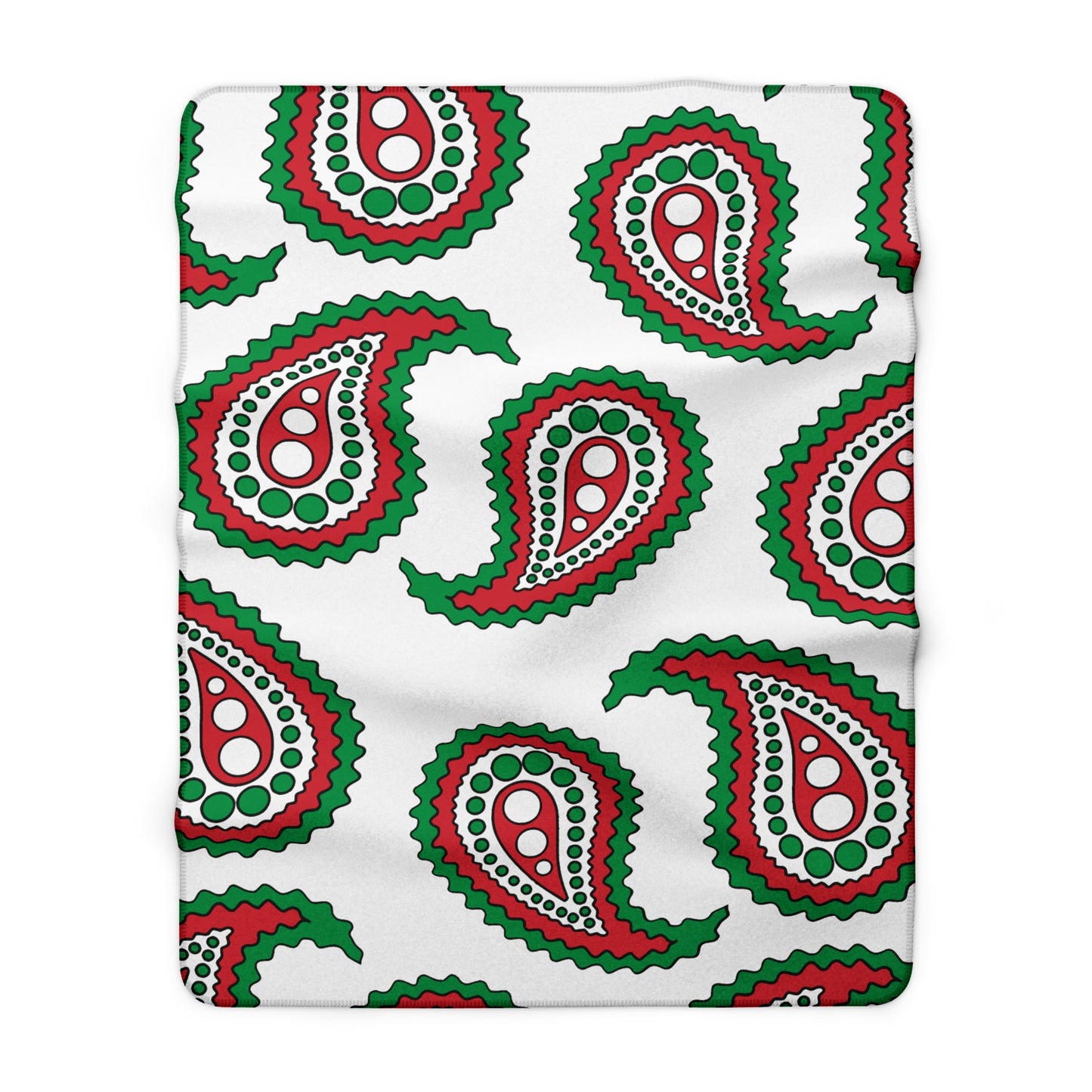 Italy Retro Paisley Blanket Throw