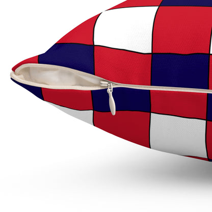Bermuda Retro Check Cushion Pillow
