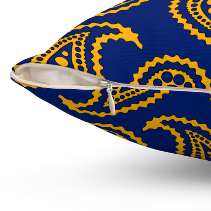 Nauru Retro Paisley Cushion Pillow