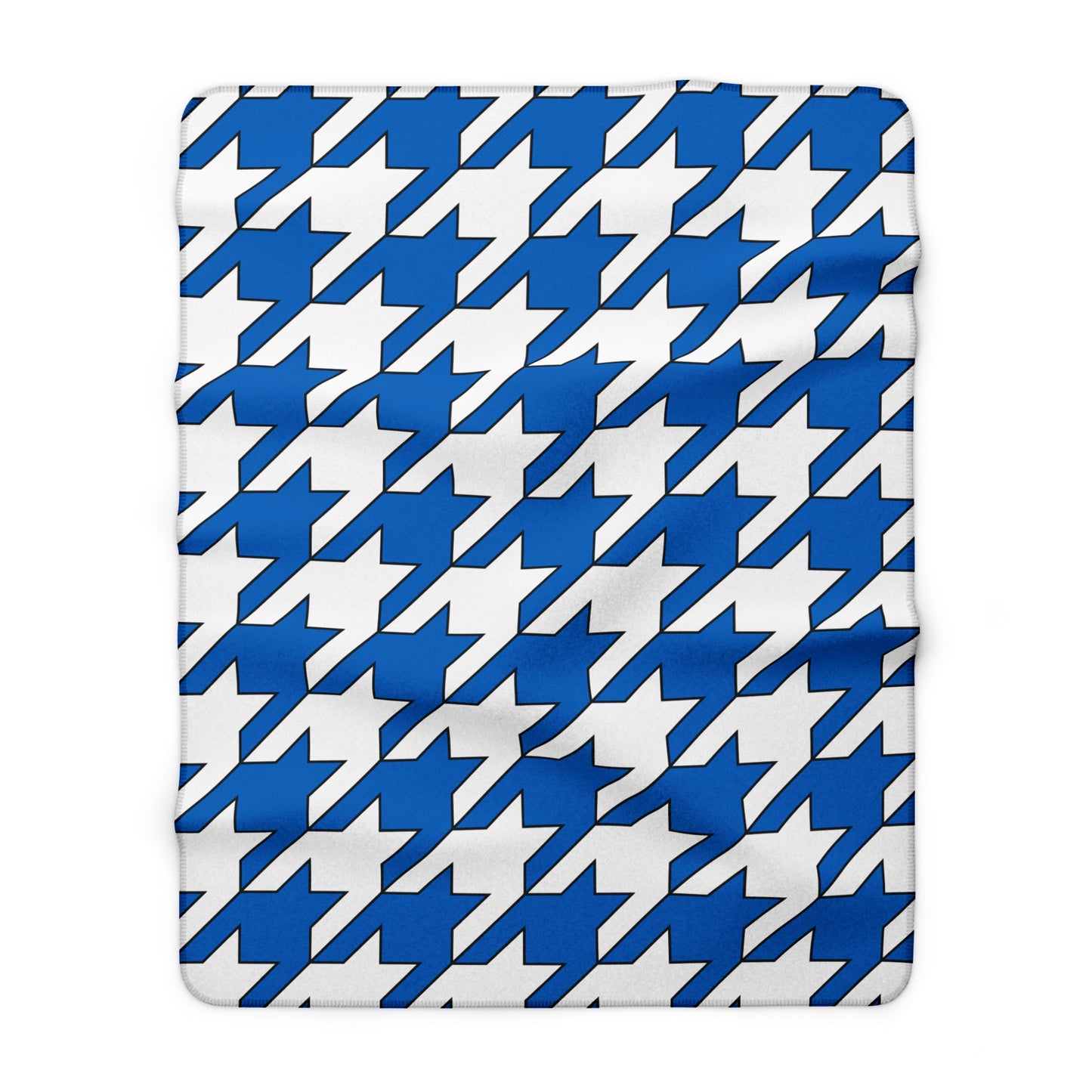 Scotland Retro Houndstooth Blanket Throw