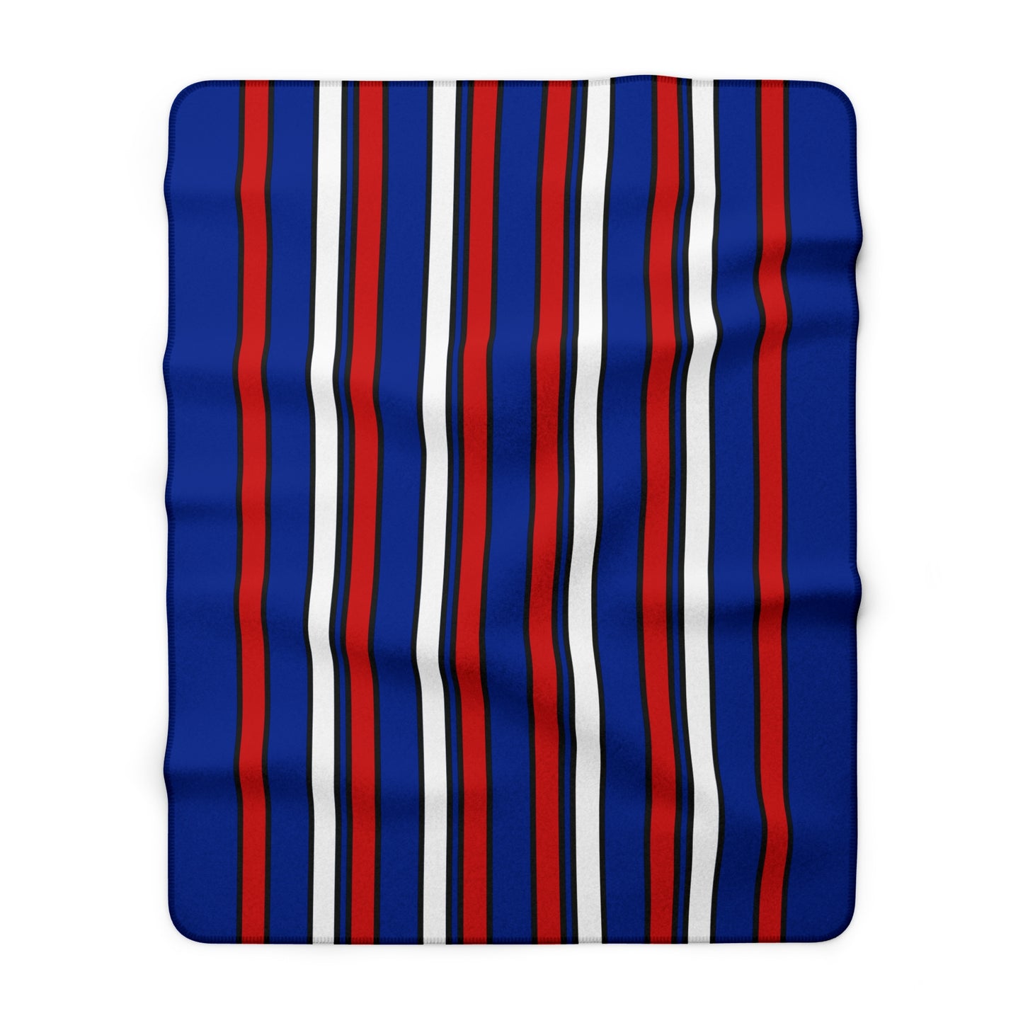 Cuba Retro Stripes Blanket Throw