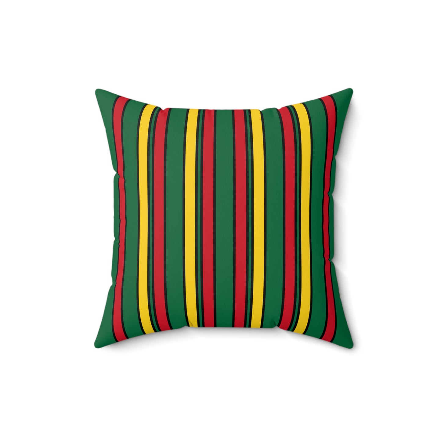 Ghana Retro Stripes Cushion Pillow