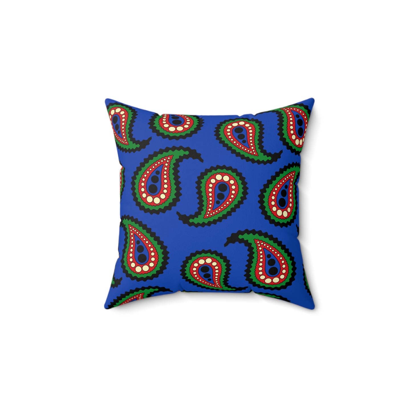South Sudan Retro Paisley Cushion Pillow