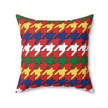 Seychelles Retro Houndstooth Cushion Pillow