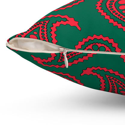 Bangladesh Retro Paisley Cushion Pillow