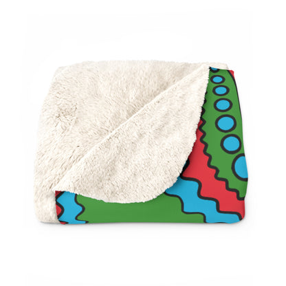 Azerbaijan Retro Paisley Blanket Throw
