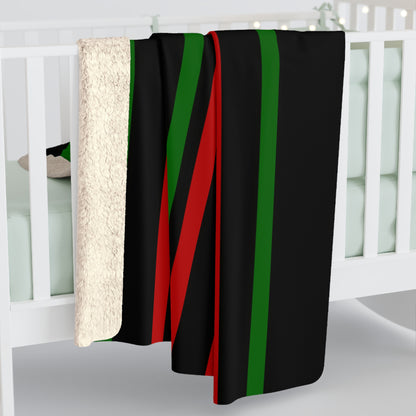 Kenya Retro Stripes Blanket Throw
