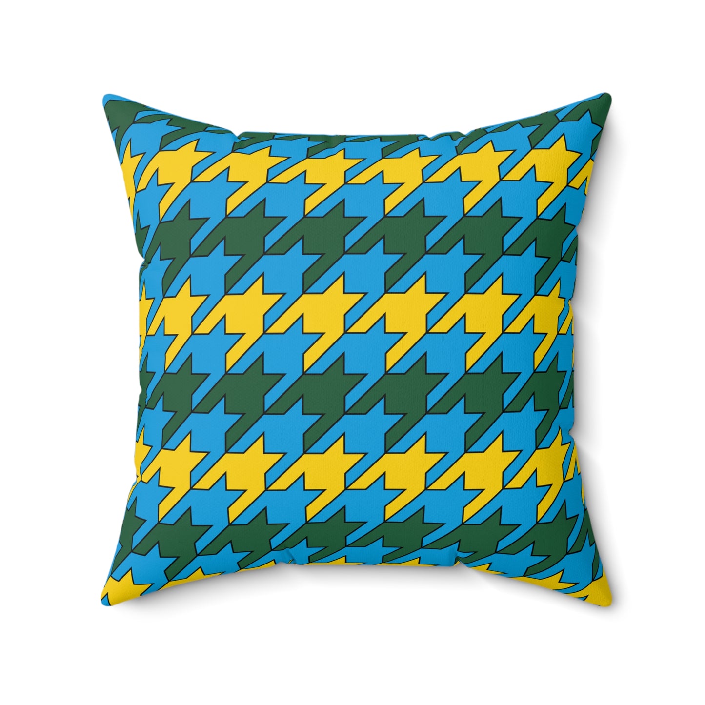 Rwanda Retro Houndstooth Cushion Pillow