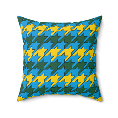 Rwanda Retro Houndstooth Cushion Pillow