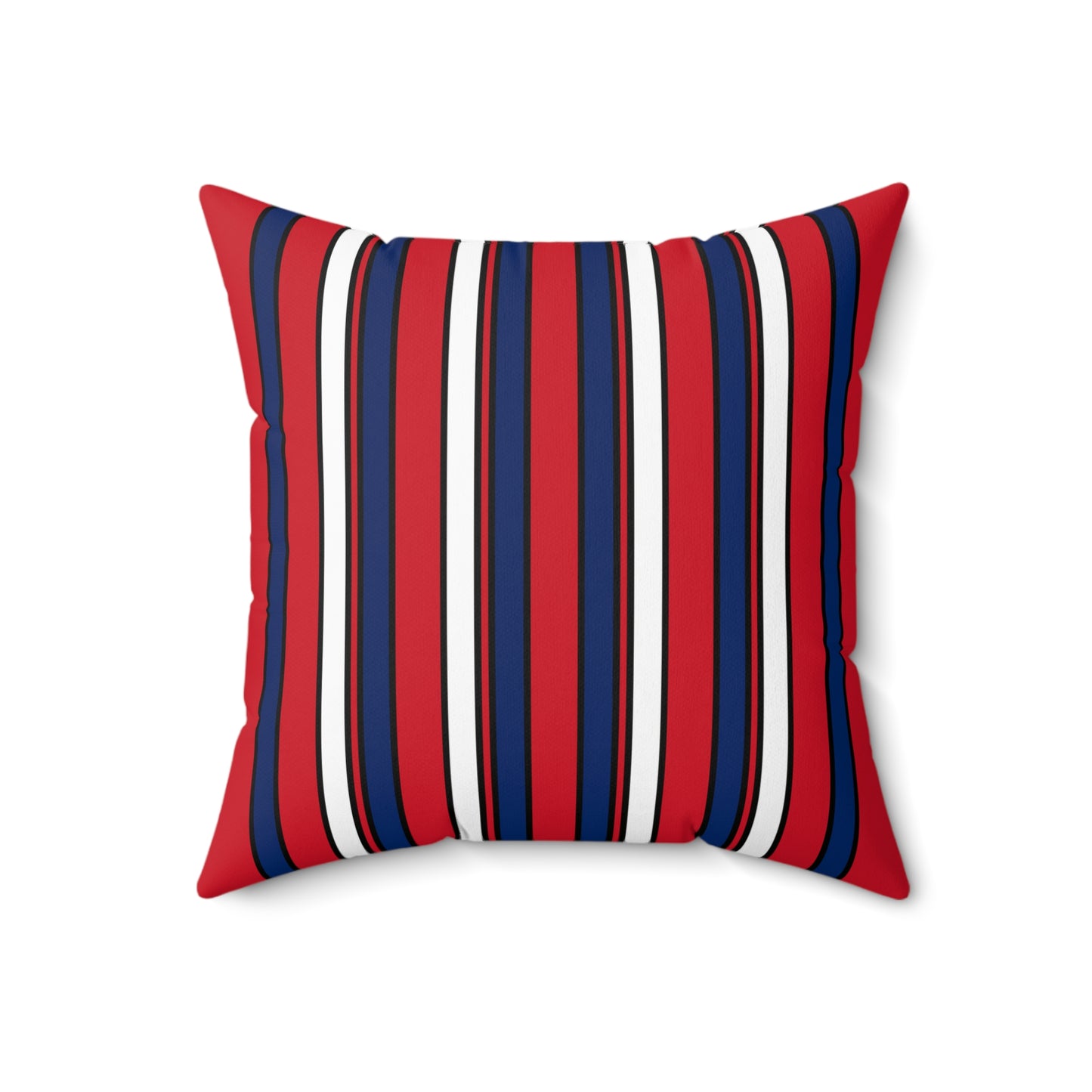 Lao Peoples Democratic Republic Retro Stripes Cushion Pillow