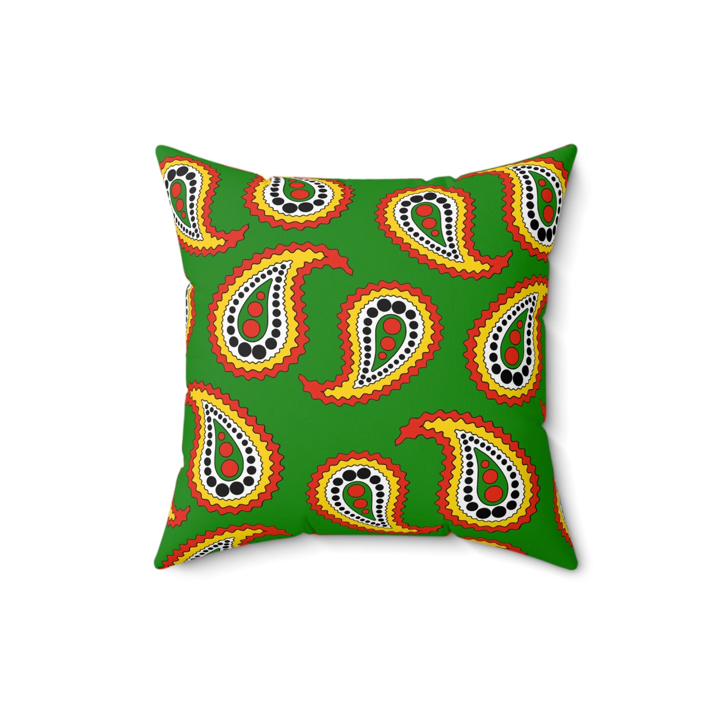 Dominica Retro Paisley Cushion Pillow