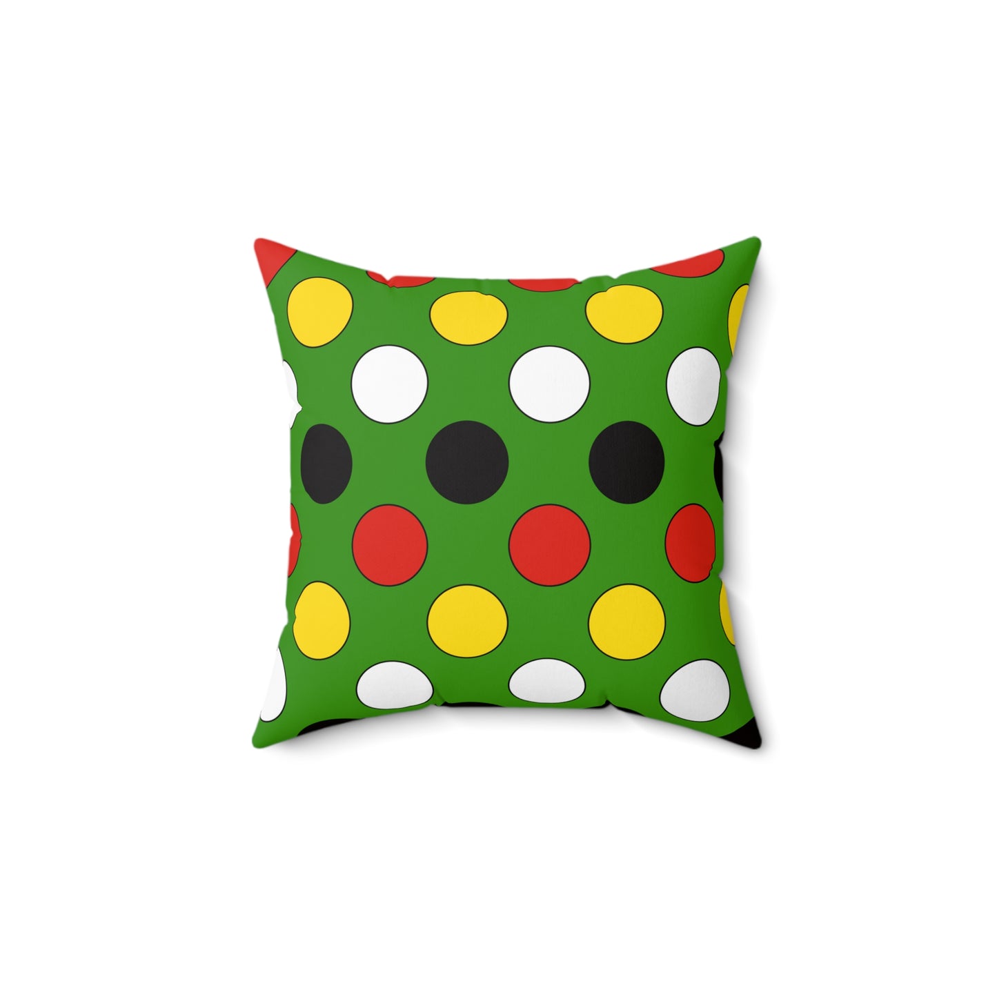 Guyana Retro Polka Dots Cushion Pillow