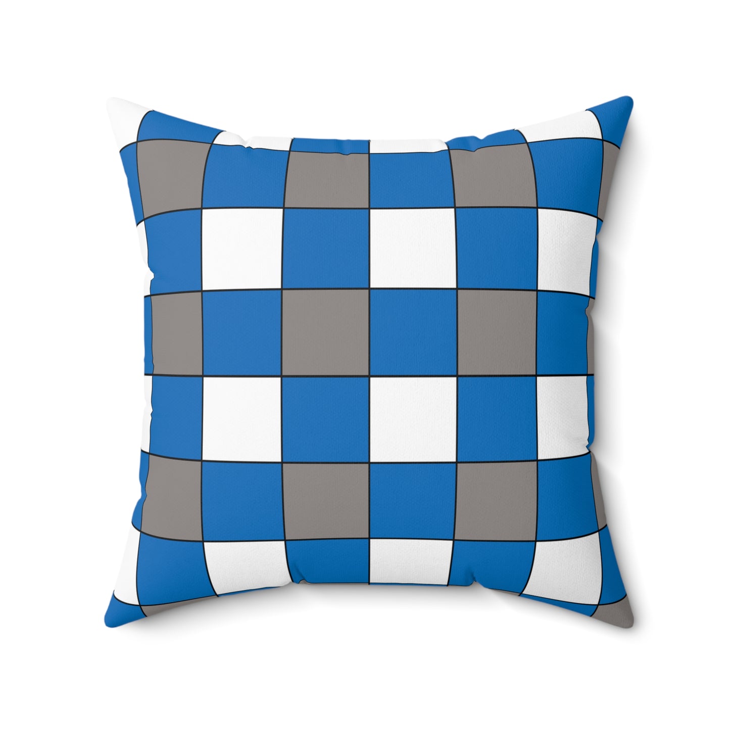 Northern Mariana Islands Retro Check Cushion Pillow