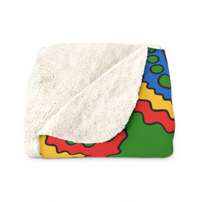 Ethiopia Retro Paisley Blanket Throw