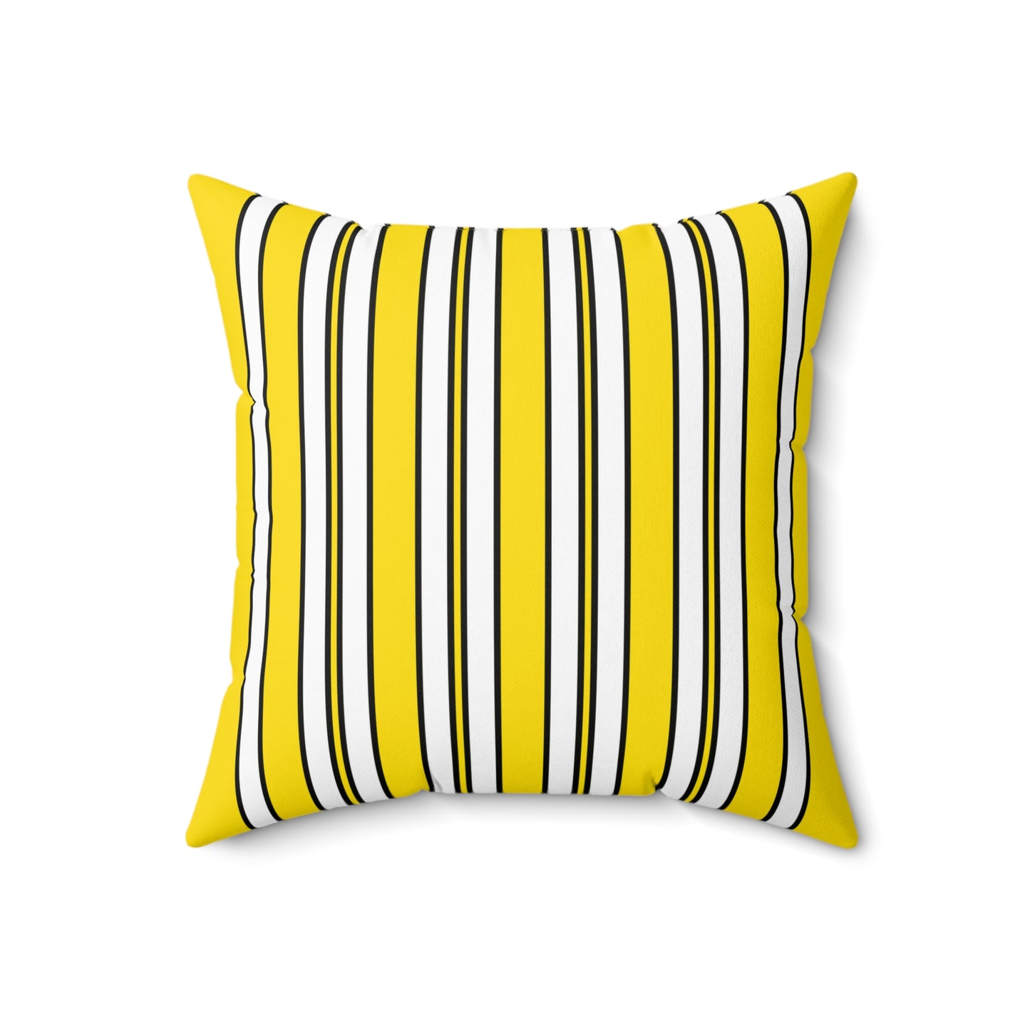 Vatican City Retro Stripes Cushion Pillow