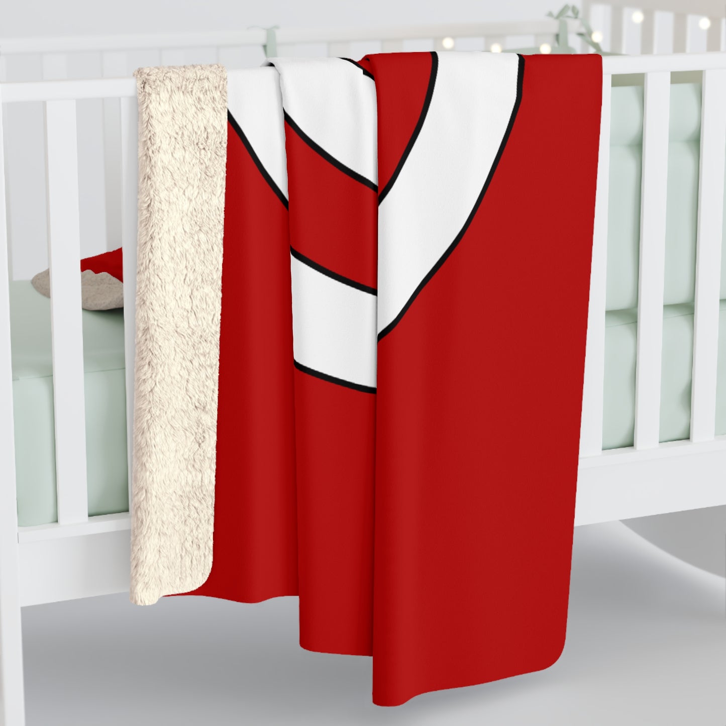 Isle Of Man Retro Target Blanket Throw
