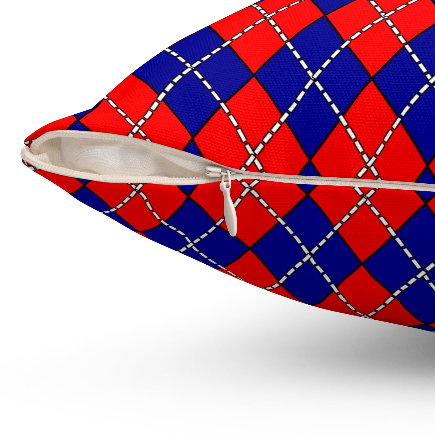 Taiwan Retro Argyle Cushion Pillow