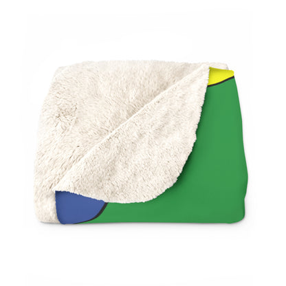 Comoros Retro Polka Dots Blanket Throw
