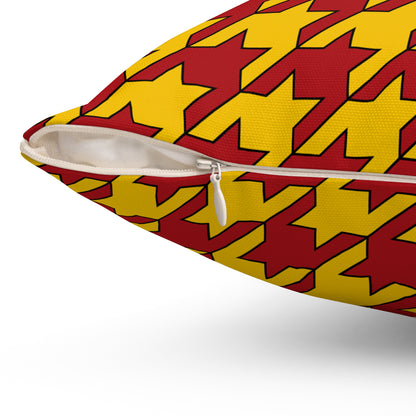 Spain Retro Houndstooth Cushion Pillow