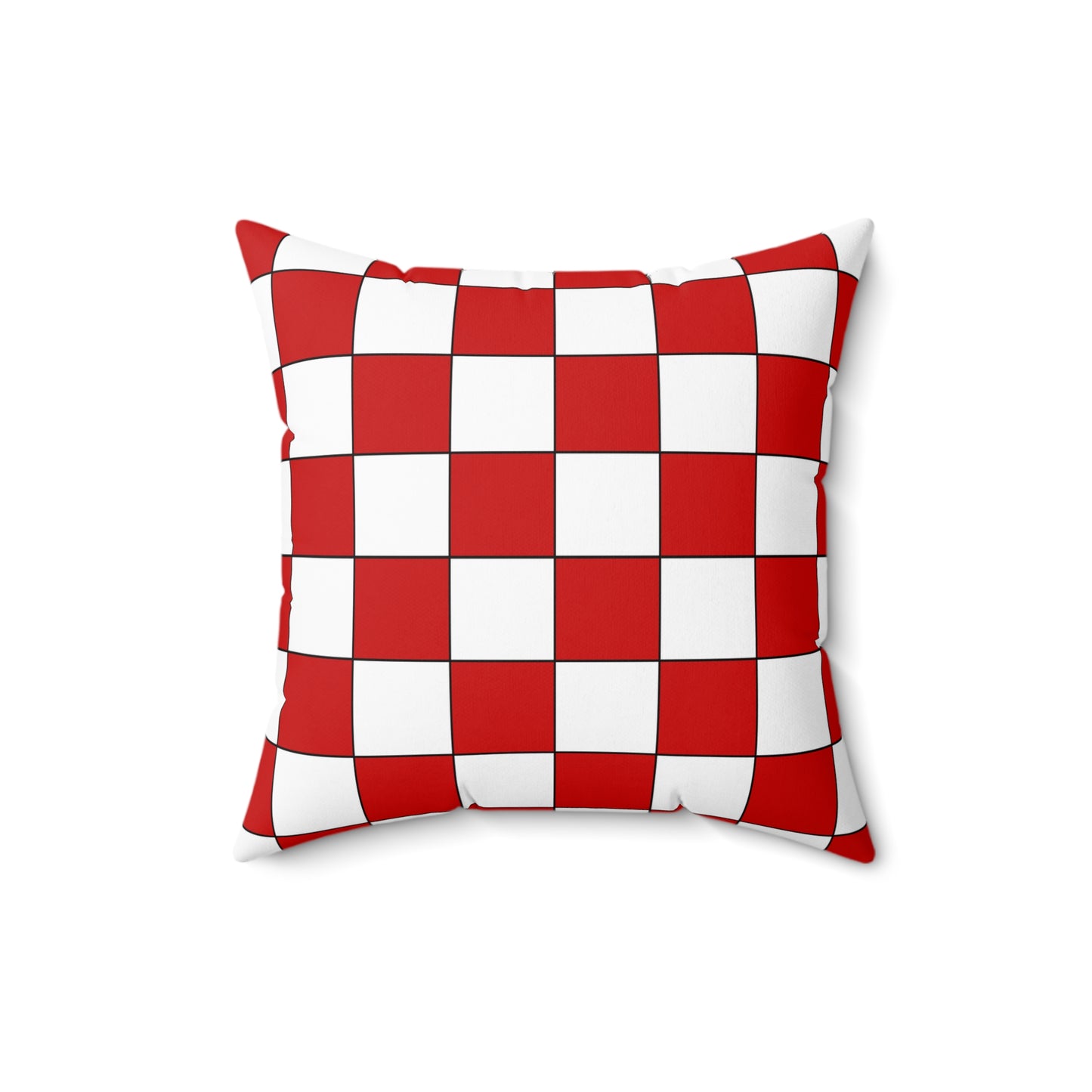 Northern Ireland Retro Check Cushion Pillow