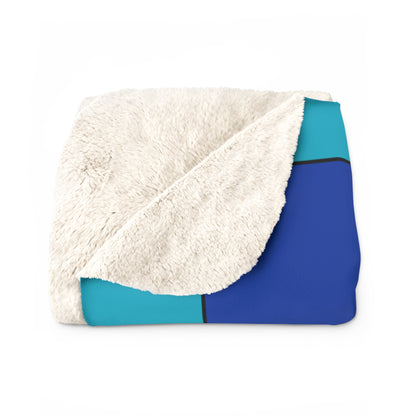 Pacific Islands Retro Check Blanket Throw